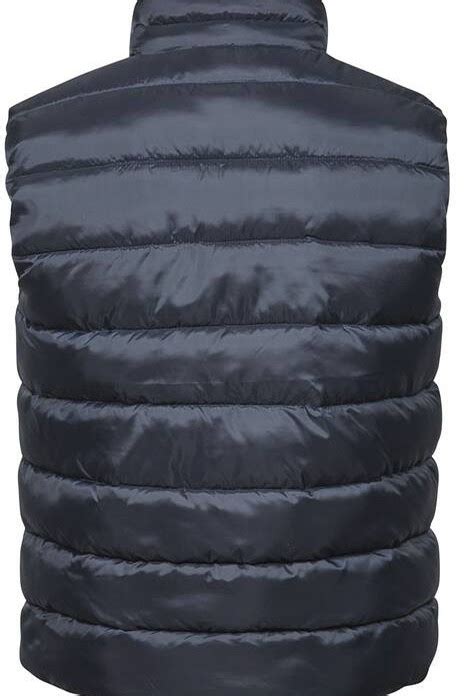 Bodywarmer bleu marine en polyester recyclé 100 polyester recyclé 360T