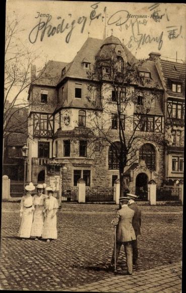 Ansichtskarte Postkarte Jena In Th Ringen Hercynen Haus Akpool De