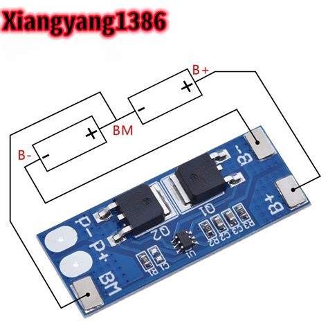 S A Li Ion V V Bms Pcm A Peak Current Battery