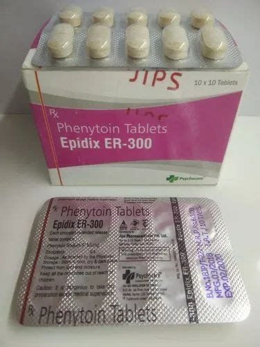 Phenytoin Mg Sustained Release Tablets Packaging Type Alu Alu Rs