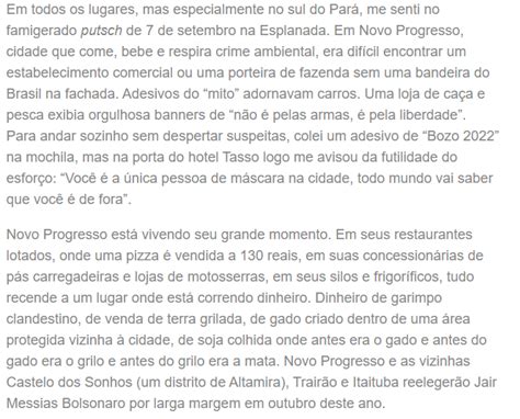 Caio Bellandi On Twitter Em Novo Progresso Cidade Que Come Bebe E