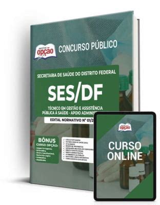 Acesse o material Apostila SES DF 2023 Téc Gestão e Assistência