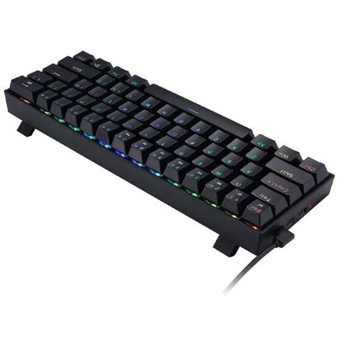 Teclado Mecanico Redragon Draconic Rgb Negro Switch Brown Bluetooth