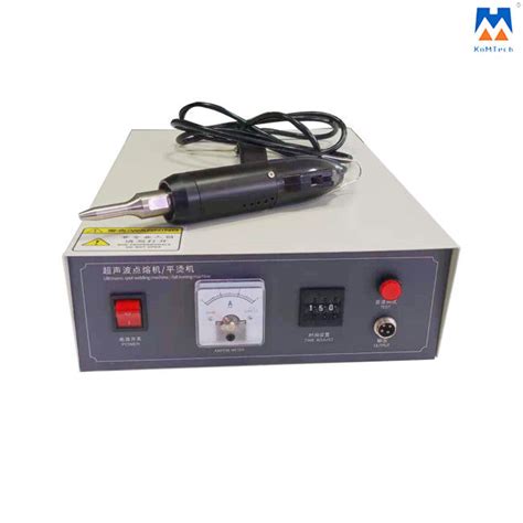 Portable Ultrasonic Spot Welding Machine Fabric Plastic Positioning