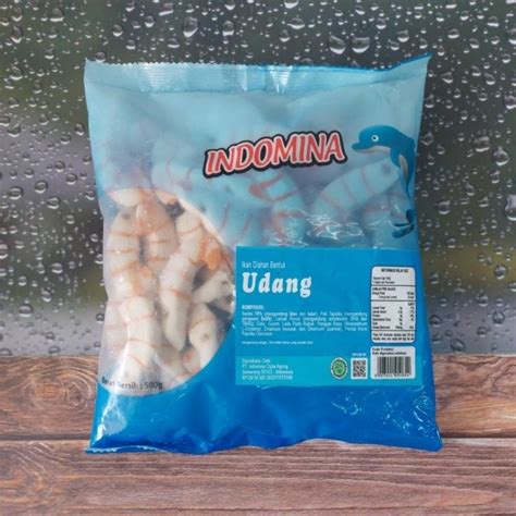 Jual Indomina Ikan Olahan Bentuk Udang Gram Shopee Indonesia