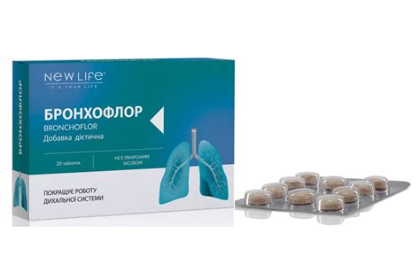Відхаркувальний і протизапальний засіб: дієтична добавка БРОНХОФЛОР, 20 ...