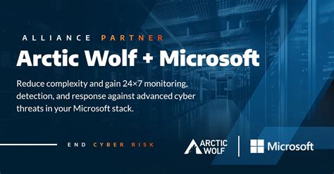 Arctic Wolf Alliance Partner Microsoft Arctic Wolf