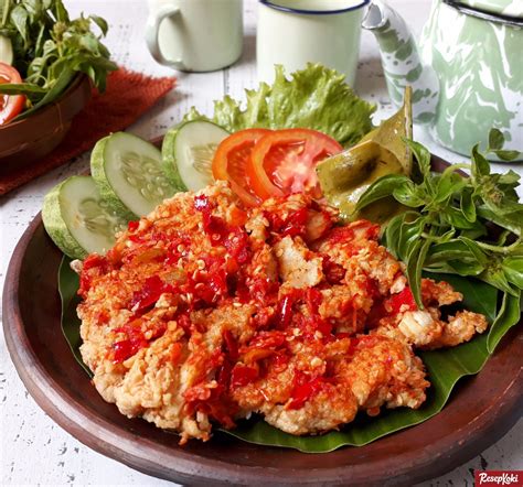 Ayam Krispi Geprek Pedas Enak Khas Jogja Resep Resepkoki