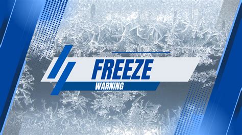 Freeze Warning Issued For Parts Of Southeast Missouri