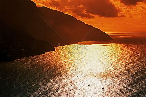 Amalfi Coast Sunset Picture And HD Photos | Free Download On Lovepik