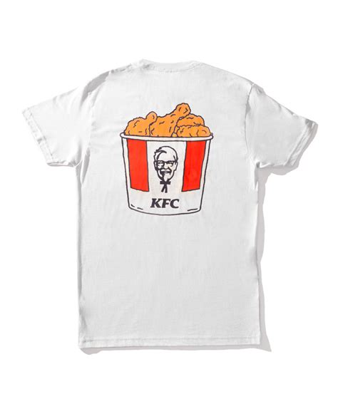 KFC White Bucket Tee | Official KFC Merch US – KFC Shop