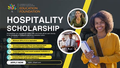 hospitality  tourism scholarships   morillycom