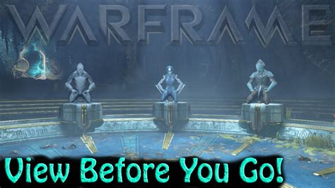 Warframe Teshins Cave Choices View Before You Go Youtube