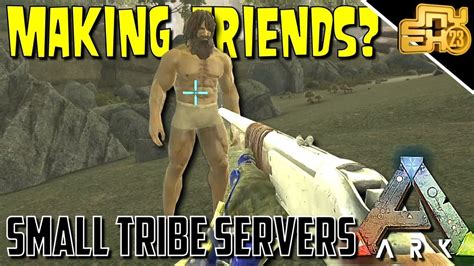 ARK SMALL TRIBE SERVERS EP 12 MAKING FRIENDS ON ABERRATION YouTube