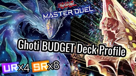 New Ghoti Budgetf2p Deck Profile Yu Gi Oh Master Duel Commented