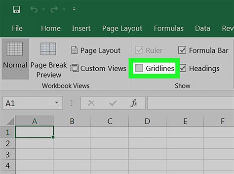 How To Hide Gridlines In Excel On Pc Or Mac 4 Steps