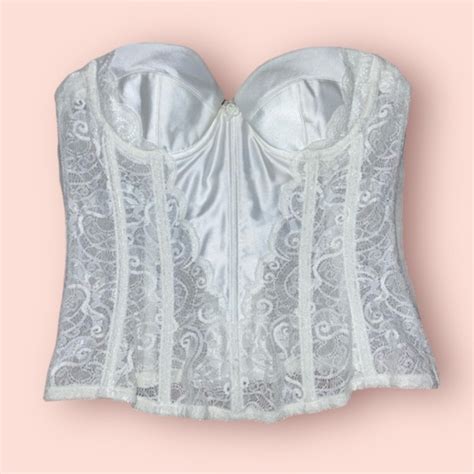 Victorias Secret Intimates And Sleepwear Vintage White Lace Corset