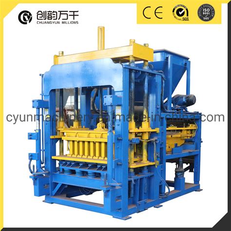 Qt4 15s Full Automatic Hydraulic Concrete Block Making Machine With Big