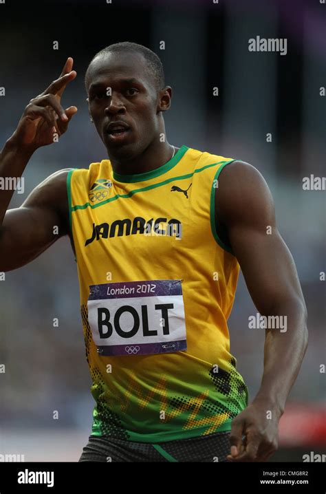 Usain bolt 2012 olympics 100 hi-res stock photography and images - Alamy