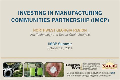 Ppt Investing In Manufacturing Communities Partnership Imcp