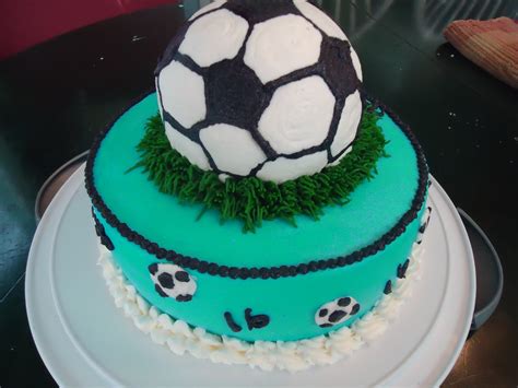 Cat's Cake Creations: Soccer Birthday Cake