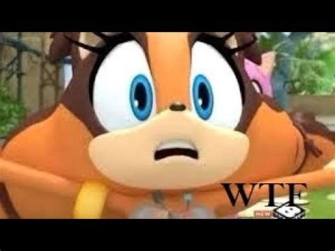 Sonic Y Sticks Se Besan En Sonic Boom Omg YouTube