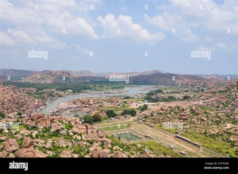 Ancient ruins of Hampi, India Stock Photo - Alamy