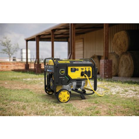 Champion 201085 5500 Watt Dual Fuel Portable Generator W Co Shield® Carb