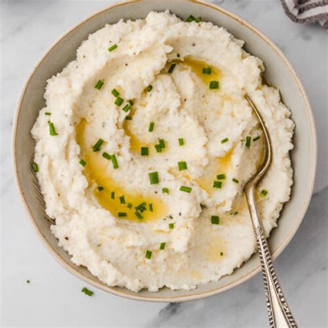 Boursin Mashed Cauliflower The Dinner Bite