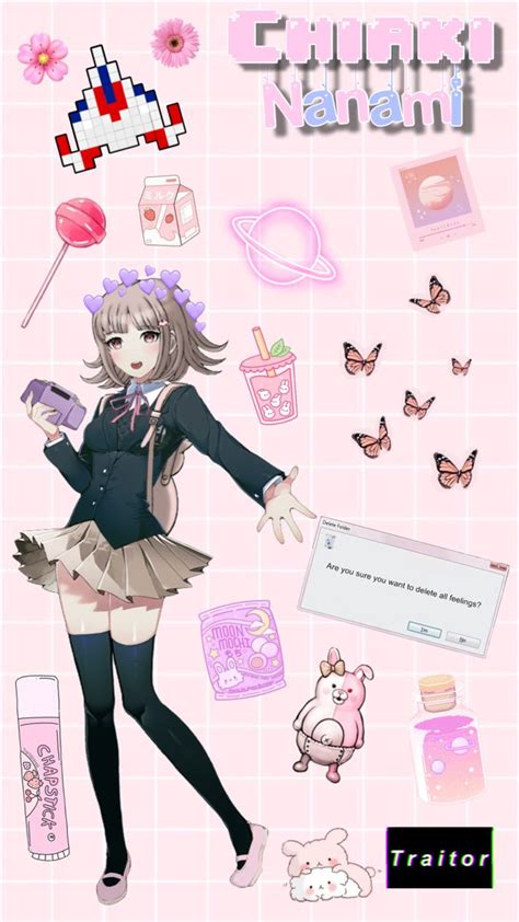 Chiaki Nanami Wallpaper Покраска обоев Иллюстрации арт Обои