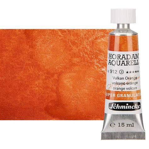 Schmincke Horadam Watercolor Volcano Orange 15ml Jerry S Artarama