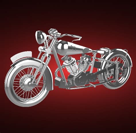 Fichier Stl Brough Superior Ss100・modèle à Imprimer En 3d à Télécharger