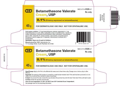 Betamethasone Valerate FDA Prescribing Information Side Effects And Uses