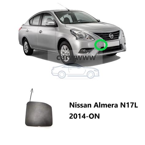 Front Bumper Towing Cover For Nissan Almera