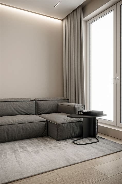 Grey Core Apartment on Behance