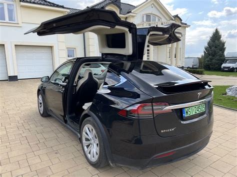 Tesla Model X 75D elektryczny opinie dane techniczne cena zdjęcia