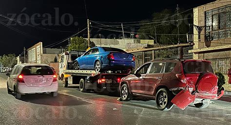 Polic A De Ramos Ocasiona Aparatoso Accidente En Saltillo Conduc A En