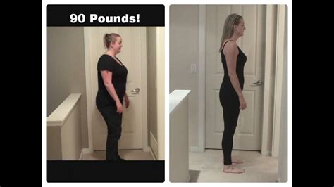 90 Pound Weightloss 360° Comparison Youtube