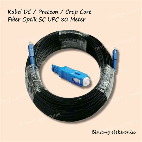 Jual Kabel Dc Preccon Drop Core Sc Upc Ftth Fiber Optik Original