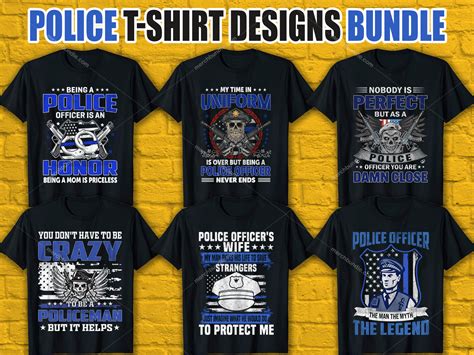 Police Shirt Designs