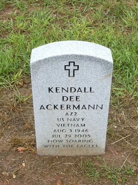 Kendall Dee Ackermann Find A Grave Memorial