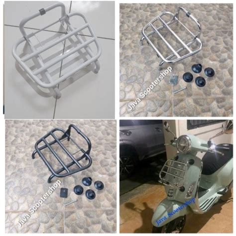 Jual Front Rack Frontrack Untuk Vespa New Sprint Dan Primavera