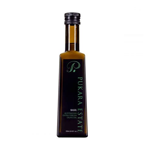 PUKARA Oil 250ml Basil Flavoured Extra Virgin Olive Oil The Fruits