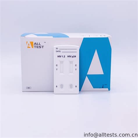 One Step Hiv 12 And P24 Combo Rapid Test Cassette Whole Bloodserum