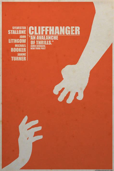 Cliffhanger Movie Poster by Lafar88 on DeviantArt