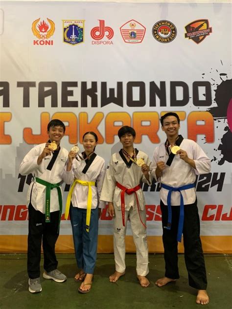 Tim Taekwondo Ukdw Sabet Medali Di Liga Dki Jakarta Series Website