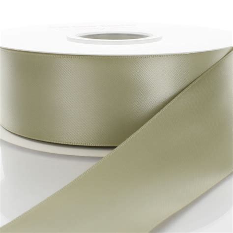 3 Double Faced Satin Ribbon 566 Rustic Sage 100yd Michaels