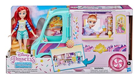 Disney Princess Comfy Squad Ariel And Sweet Treats Truck Youloveit