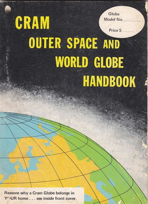 Cram S Outer Space And World Globe Handbook Unknown Author Amazon