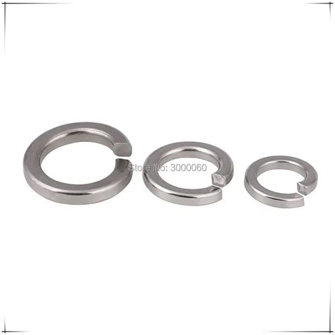 M2 M2 5 M3 M4 M5 Stainless Steel 316 A4 Spring Lock Washer 500pc Lot In